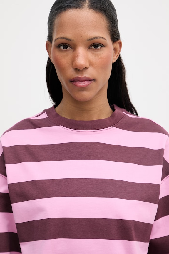 Marc O'Polo longsleeve damskie bawełniane bordowy 5000008218