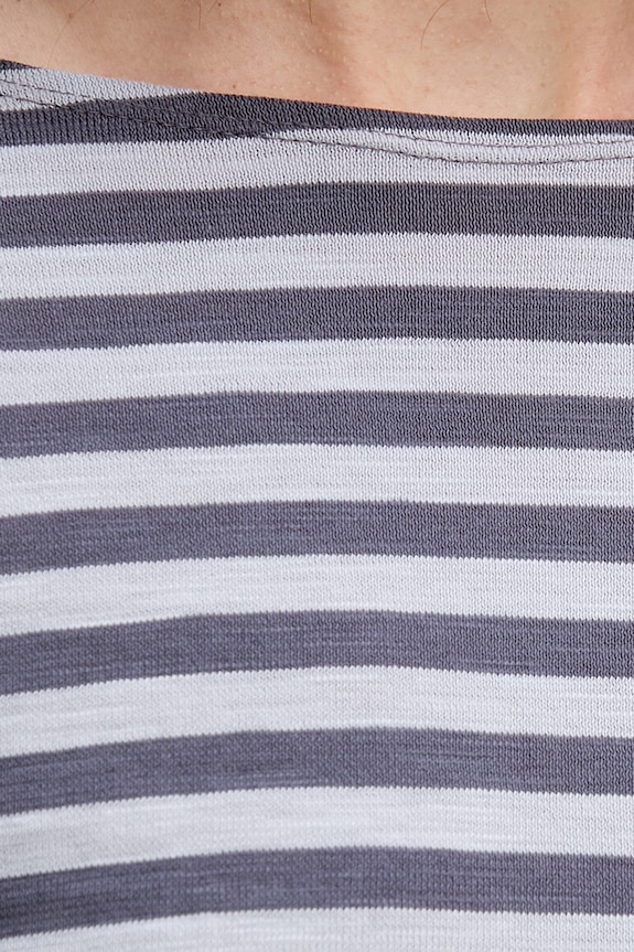 Marc O'Polo top a maniche lunghe in cotone 5000013281 grigio