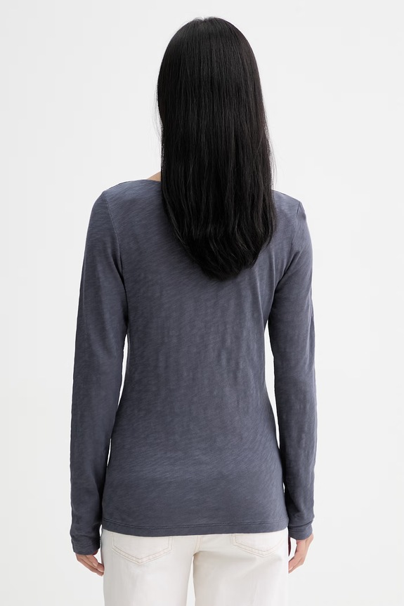 Odzież Marc O'Polo longsleeve damski bawełniany 5000013285 granatowy