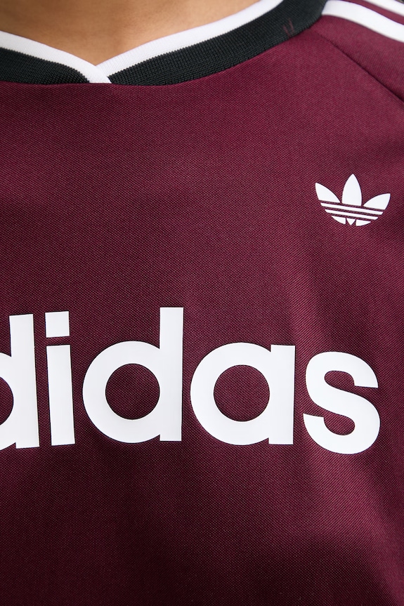 adidas Originals μακρυμάνικο γυναικείο LACE LS JERSEY KC6432 μπορντό