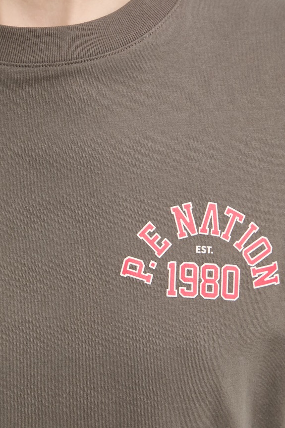 P.E Nation longsleeve damski bawełniany Inbound 261L126