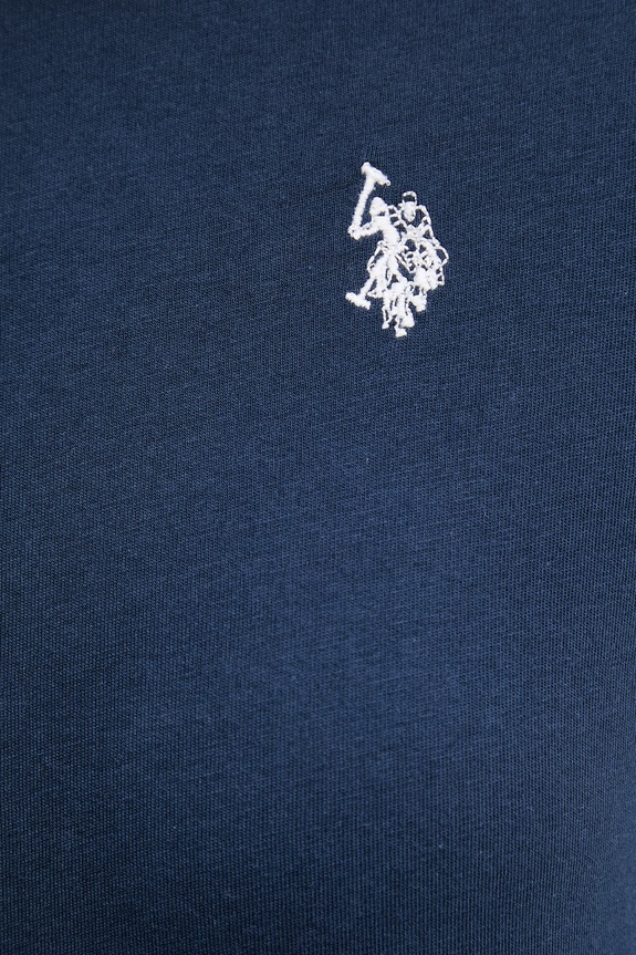 U.S. Polo Assn. longsleeve pentru femei, din bumbac WUP0785 bleumarin