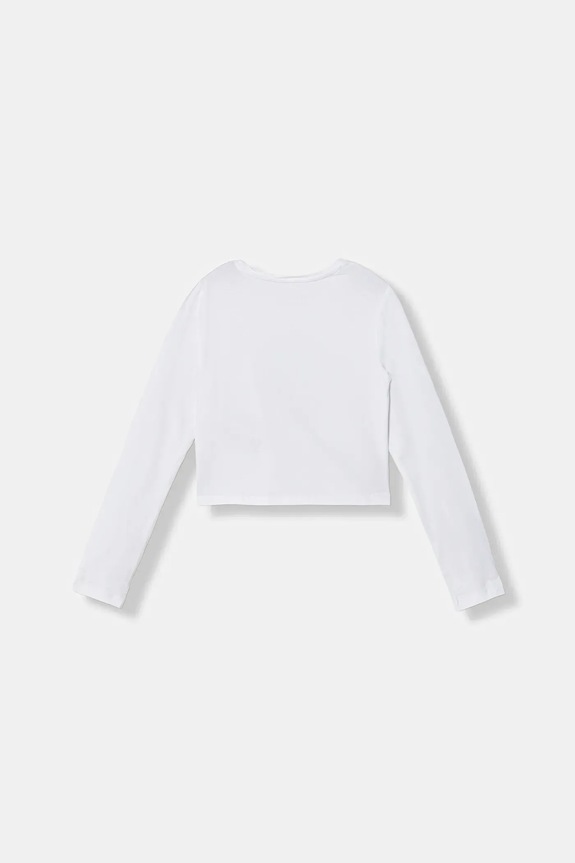 Guess longsleeve copii J6RI03.K6YW4.PPY2 alb SS26