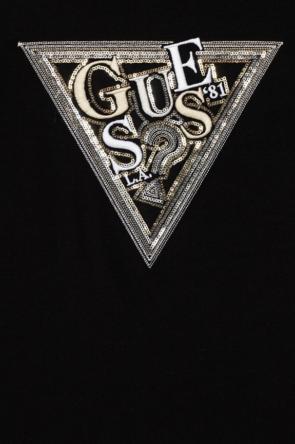 Κοριτσίστικα Παιδικό μακρυμάνικο Guess J6RI16.K6YW4.PPY2 μαύρο