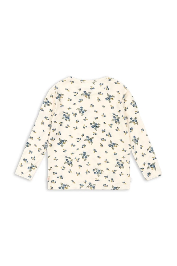 Detské tričko s dlhým rukávom Konges Sløjd MIMMI MODAL BLOUSE KS104991.PPY2 béžová SS26