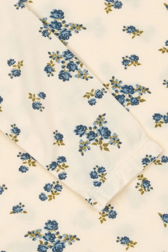 Detské tričko s dlhým rukávom Konges Sløjd MIMMI MODAL BLOUSE béžová KS104991.PPY2