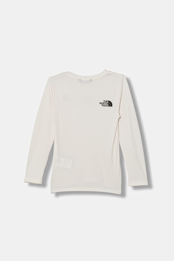 The North Face longsleeve pentru copii TEEN 24/7 LS TEE NF0A8EB8QLI1 bej SS26