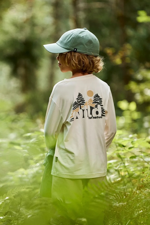 Reima longsleeve dziecięcy Inista UV 50+ biały 5200433A.PPY2