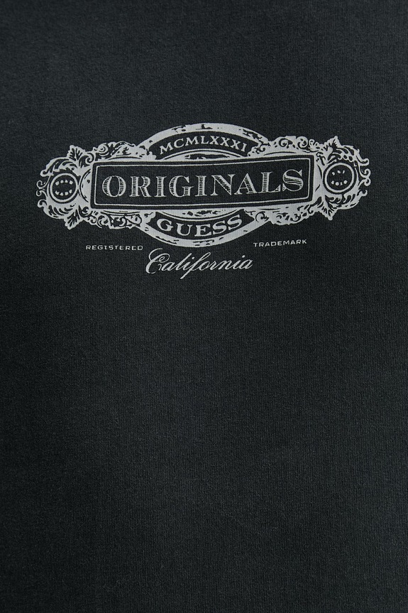 Bavlnené tričko s dlhým rukávom Guess Originals M6RI58.K8FQ4 čierna