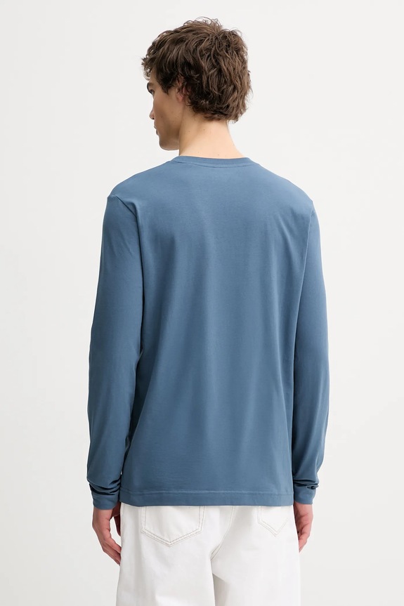 Odzież Marc O'Polo longsleeve bawełniany 5000010722 niebieski