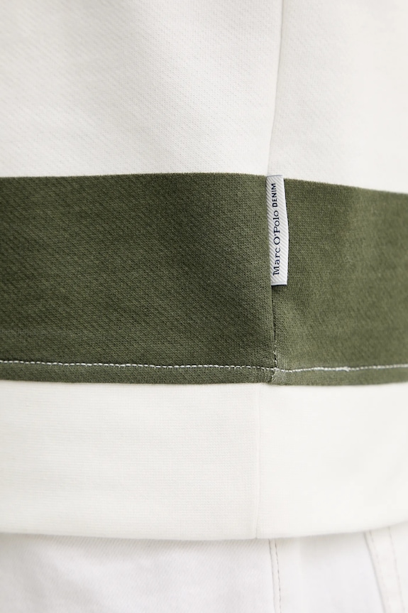 Marc O'Polo bluza bawełniana 5000007716 zielony