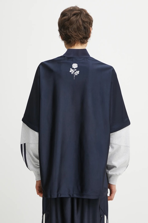 Clothing adidas Originals t-shirt x Willy Chavarria Dazzle Jersey KD1799 navy
