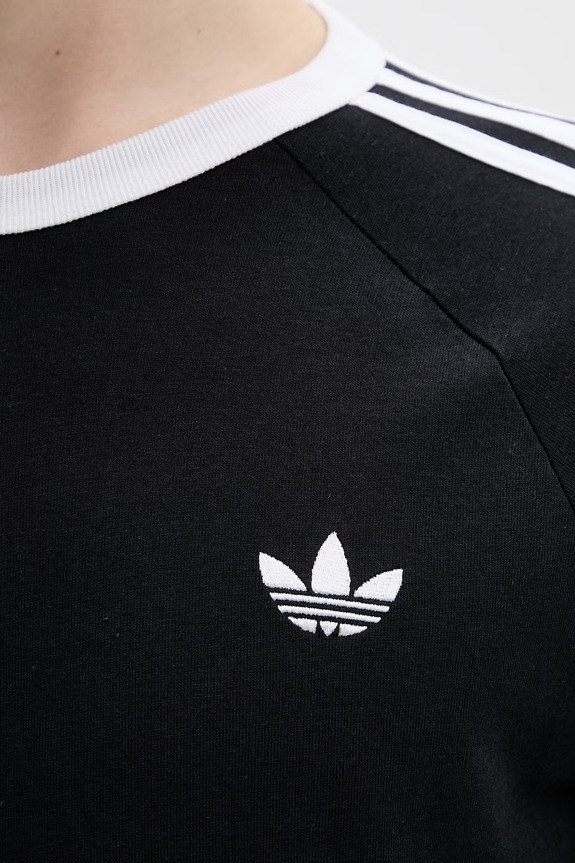 adidas Originals top a maniche lunghe in cotone KE3546 nero