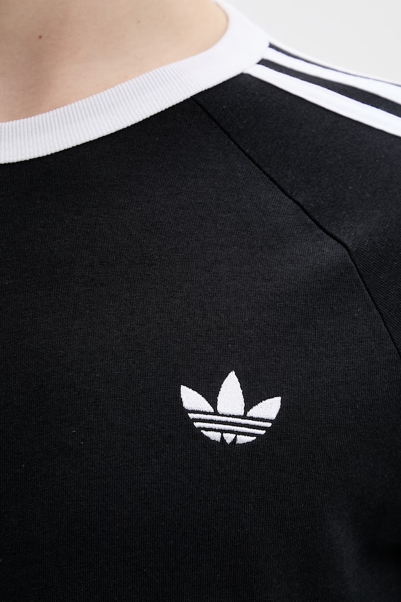 adidas Originals top a maniche lunghe in cotone KE3546 nero