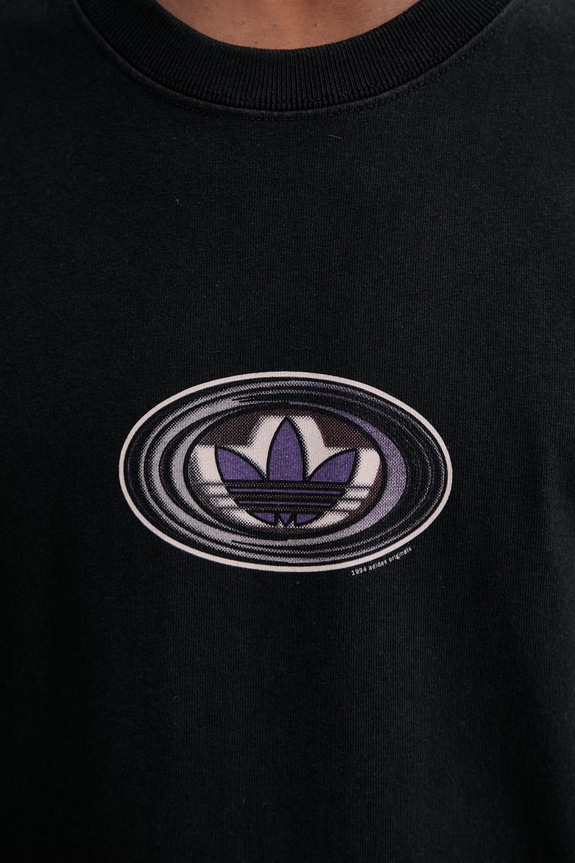 adidas Originals hosszúujjú pamut KS6860 fekete