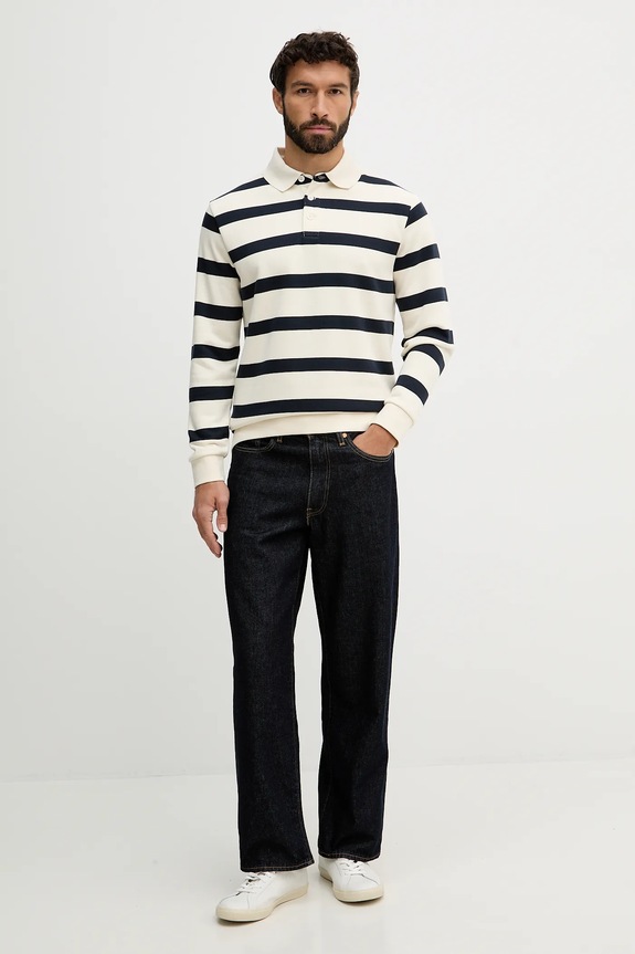 Lindbergh longsleeve 30.705205 beżowy SS26