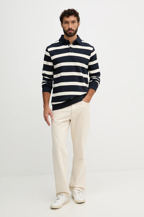 Lindbergh longsleeve 30.705205 granatowy SS26
