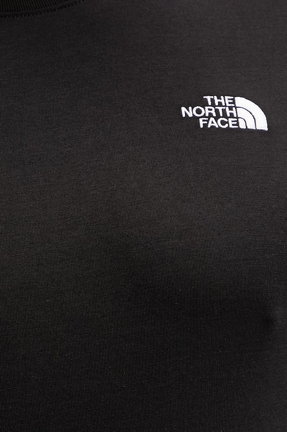 The North Face longsleeve Simple Dome NF0A8EU3JK31 czarny