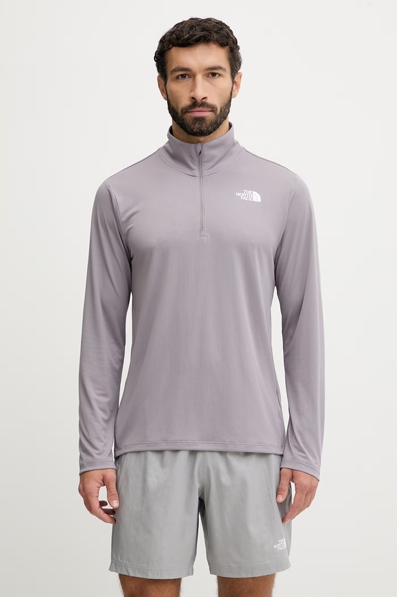 The North Face longsleeve treningowy 24/7 pozostałe fioletowy NF0A8949G7O1