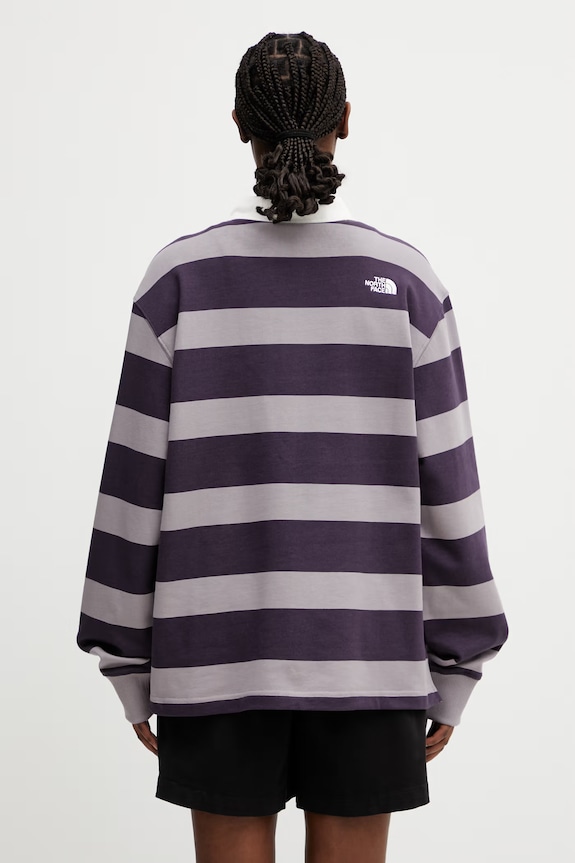 Odjeća The North Face majica dugih rukava od pamuka NF0A8GAWJZU1 ljubičasta