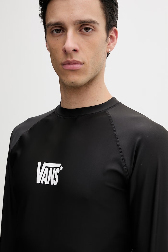Vans a maniche lunghe da uomo nero VN000SR2BLK1