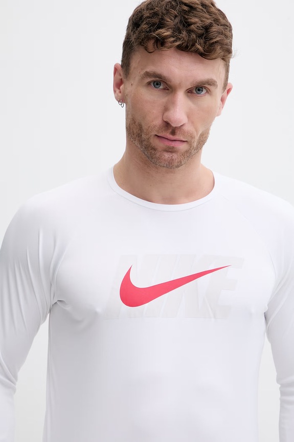 Odzież Nike longsleeve kąpielowy męski NESSG565 biały