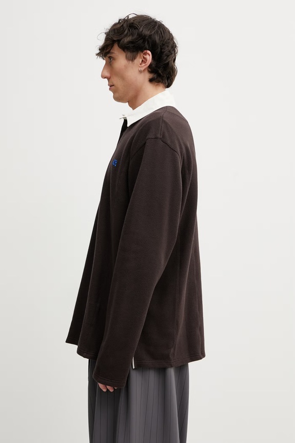 Wales Bonner City longsleeve Men's MS26JE08.JE03.801 brown SS26