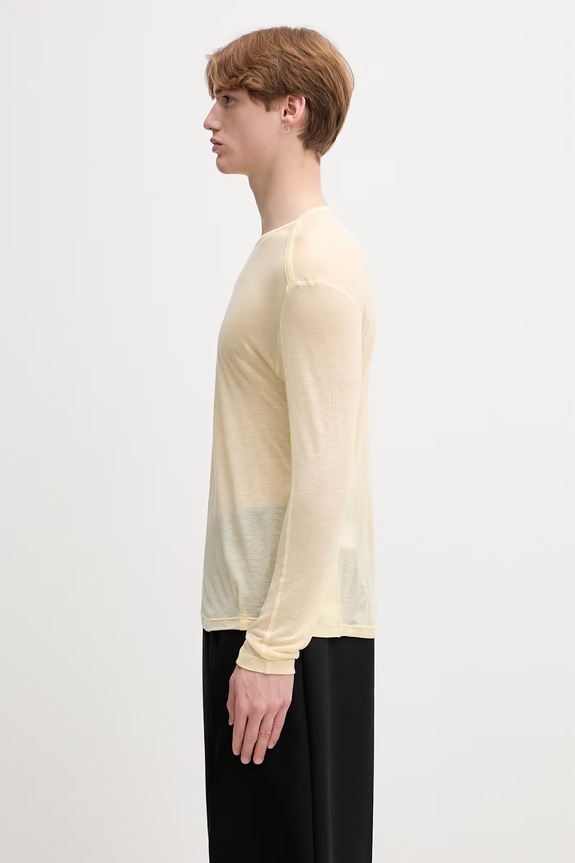 Andersson Bell longsleeve męski z lyocellem żółty atb1531m