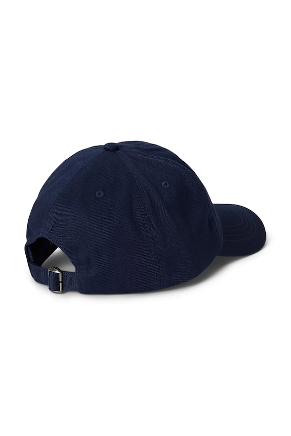 Дитяча бавовняна кепка Polo Ralph Lauren 323A96605001 темно-синій SS26