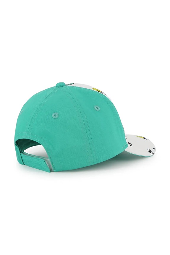 Dječja vunena kapa Marc Jacobs W60842 zelena SS26