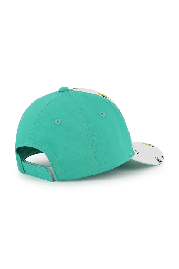 Dječja vunena kapa Marc Jacobs W60842 zelena SS26