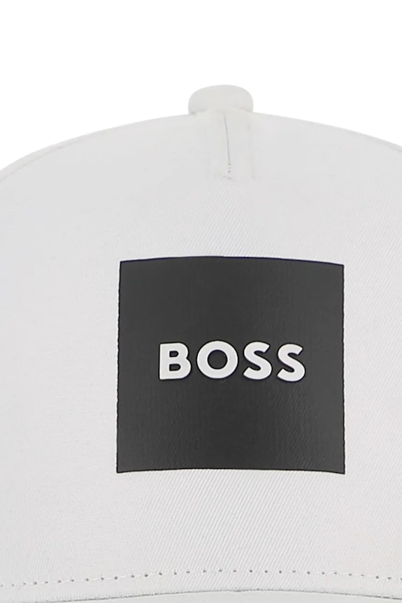 Детска шапка с козирка BOSS бял J53166.52.56