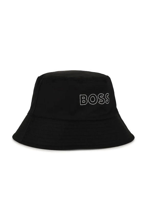BOSS cappello double face bambino/a nero J53113.52.56