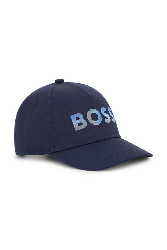BOSS czapka z daszkiem dziecięca pozostałe granatowy J53122.58