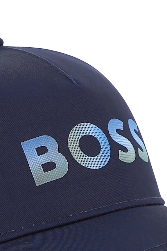BOSS czapka z daszkiem dziecięca granatowy J53122.58
