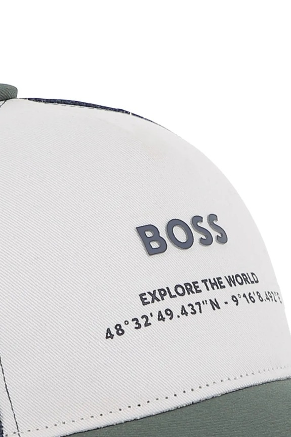 Dětská baseballová čepice BOSS zelená J53126.52.56