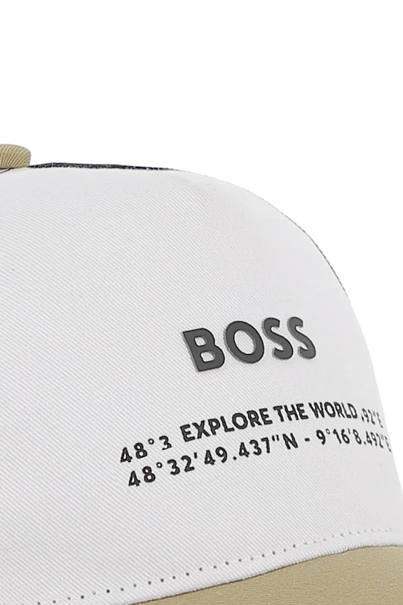 Παιδικό καπέλο μπέιζμπολ BOSS γκρί J53126.58
