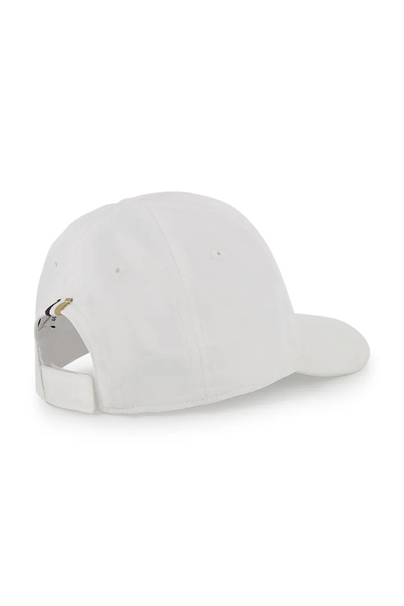 BOSS czapka z daszkiem dziecięca J53143 biały SS26