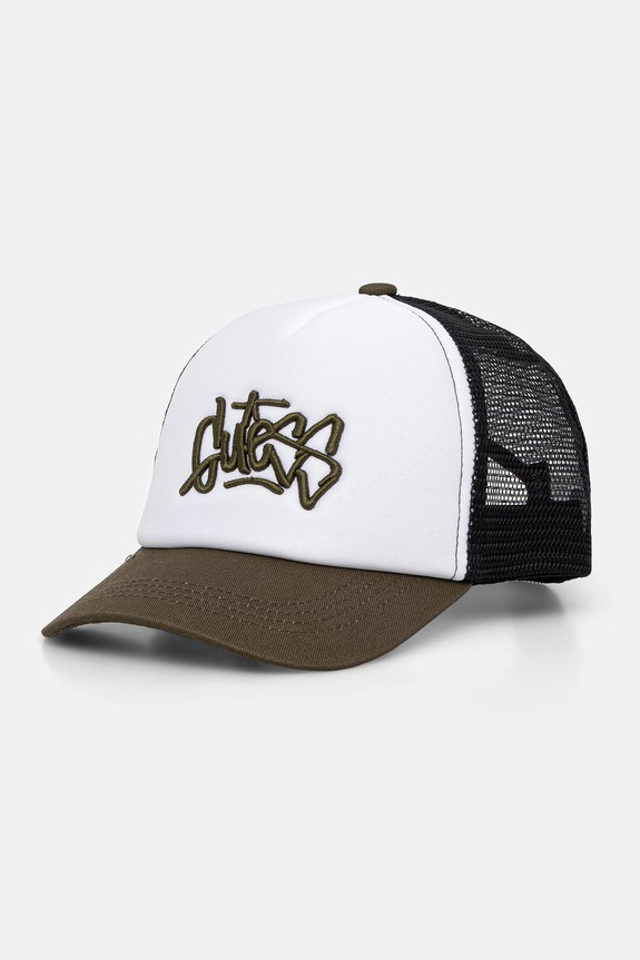 Guess czapka z daszkiem dziecięca zielony L6GZ01.KH140.PPY2.M