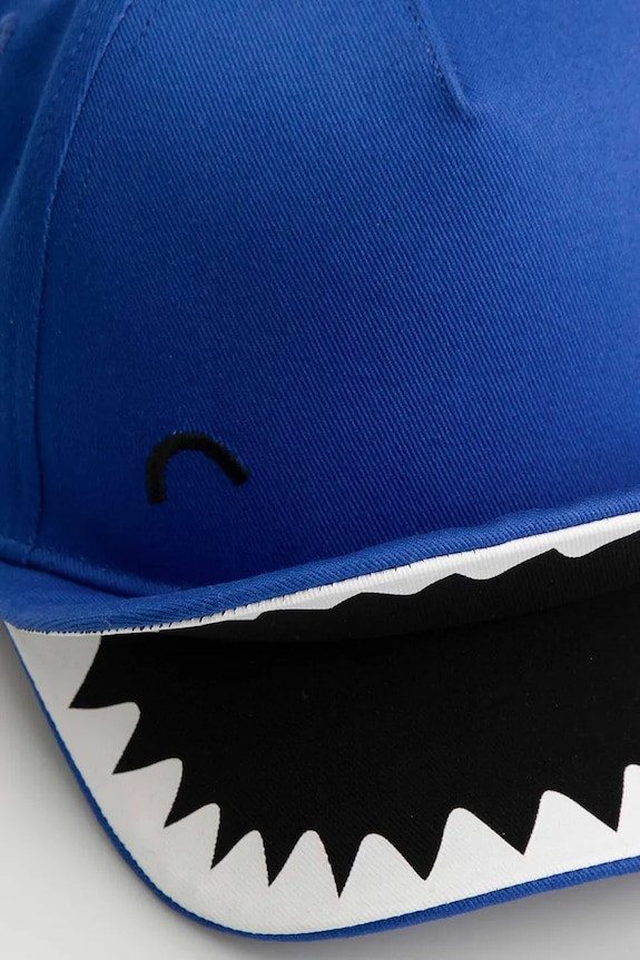 Dečki Coccodrillo kapa s šiltom otroška bombažna WC6364211ALB modra