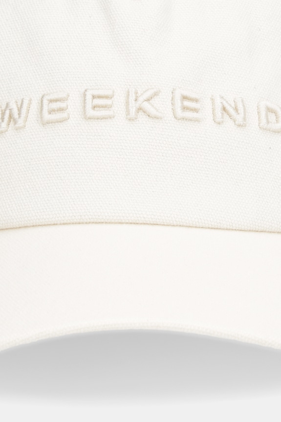 Weekend Max Mara șapcă de baseball din bumbac AFALCO 2615571034600 bej SS26