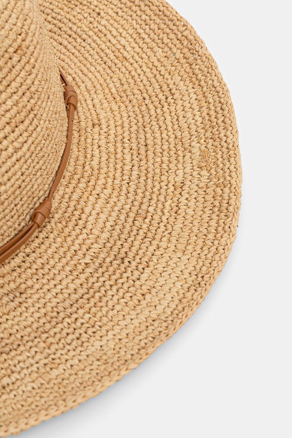 Weekend Max Mara cappello da donna intrecciato AGALANTE 2615571015600 beige SS26