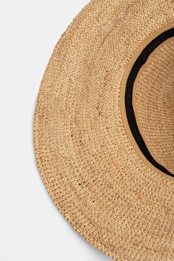 Weekend Max Mara cappello da donna intrecciato AGALANTE 2615571015600 beige