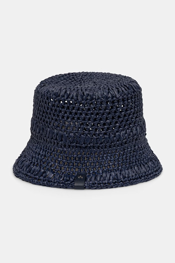 Weekend Max Mara Καπέλο bucket γυναικείο πλεγμένο AFRAGORE σκούρο μπλε 2615571045600