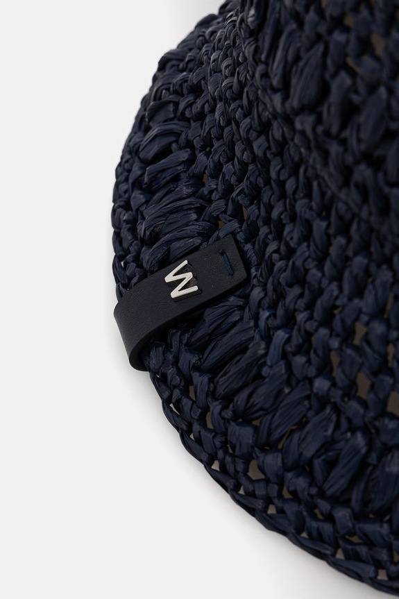 Weekend Max Mara Καπέλο bucket γυναικείο πλεγμένο AFRAGORE σκούρο μπλε 2615571045600