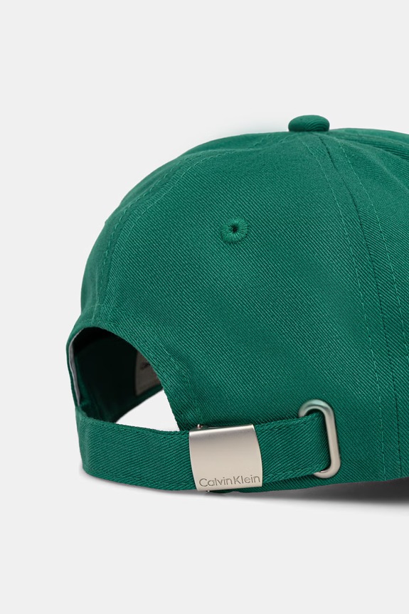 Accesorii Calvin Klein șapcă femei din bumbac LV04F5003G verde