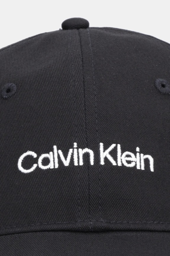 Calvin Klein șapcă de damă din bumbac LV04F5003G negru SS26