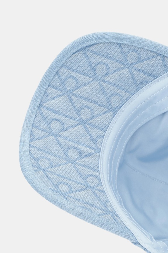 Džínsová šiltovka Calvin Klein modrá LV04F5042G