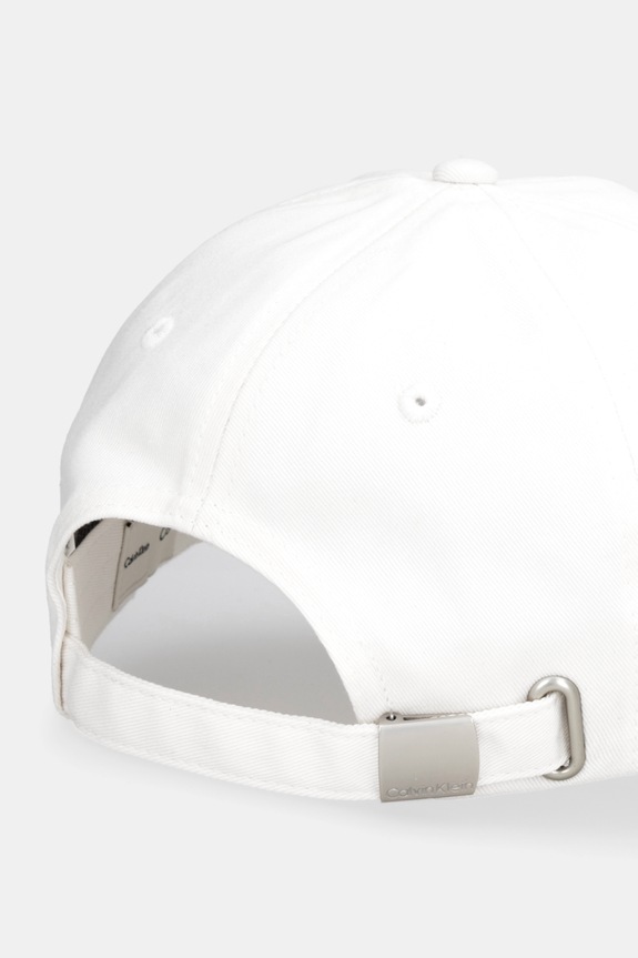 Аксесоари Памучна шапка с козирка Calvin Klein LV04F5044G бежов