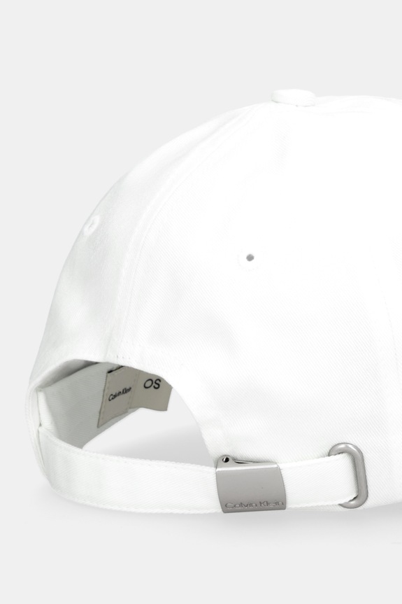 Akcesoria Calvin Klein czapka z daszkiem LV04F5085G biały